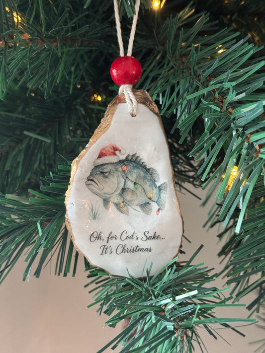 Salty Coastal Christmas Part 3 Ornament