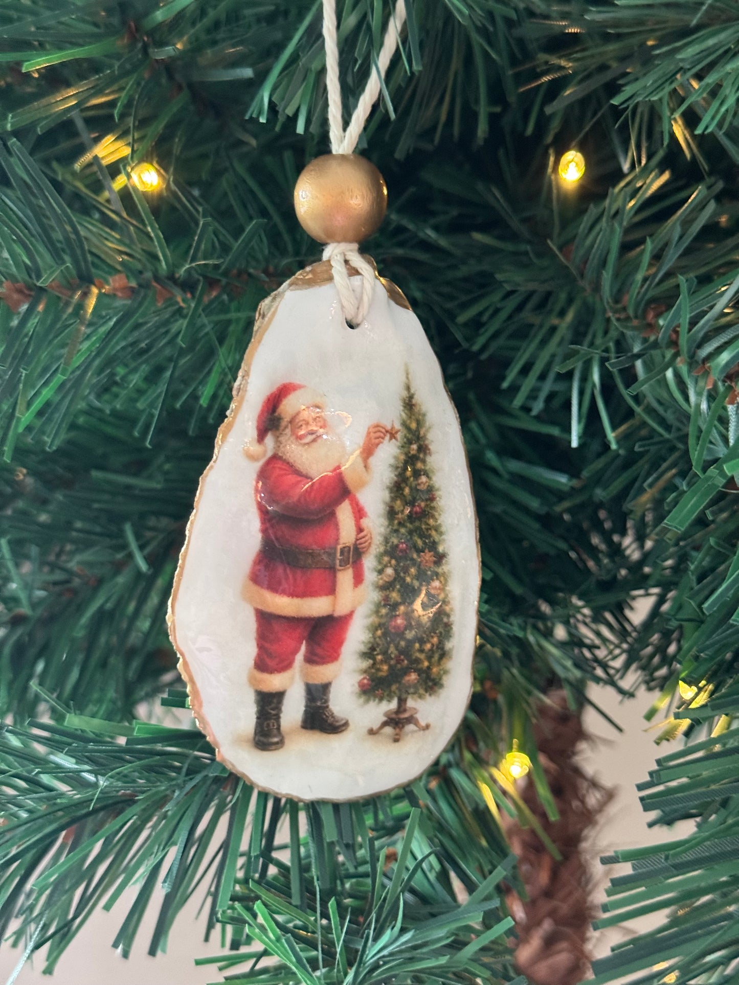 Classic Santa Ornaments