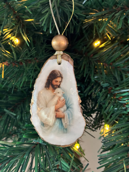 Jesus Christmas Tree Ornament