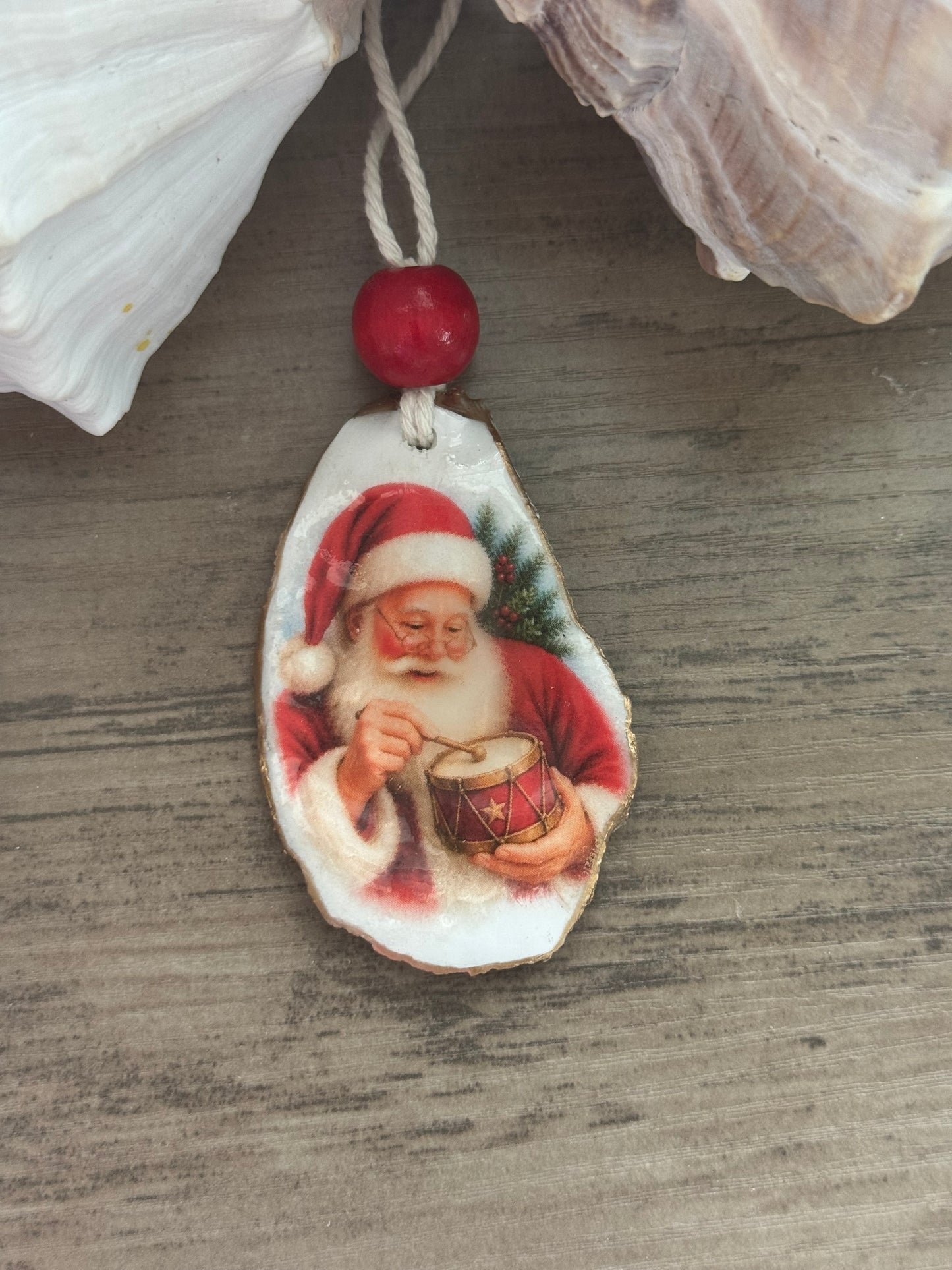 Classic Santa Ornaments
