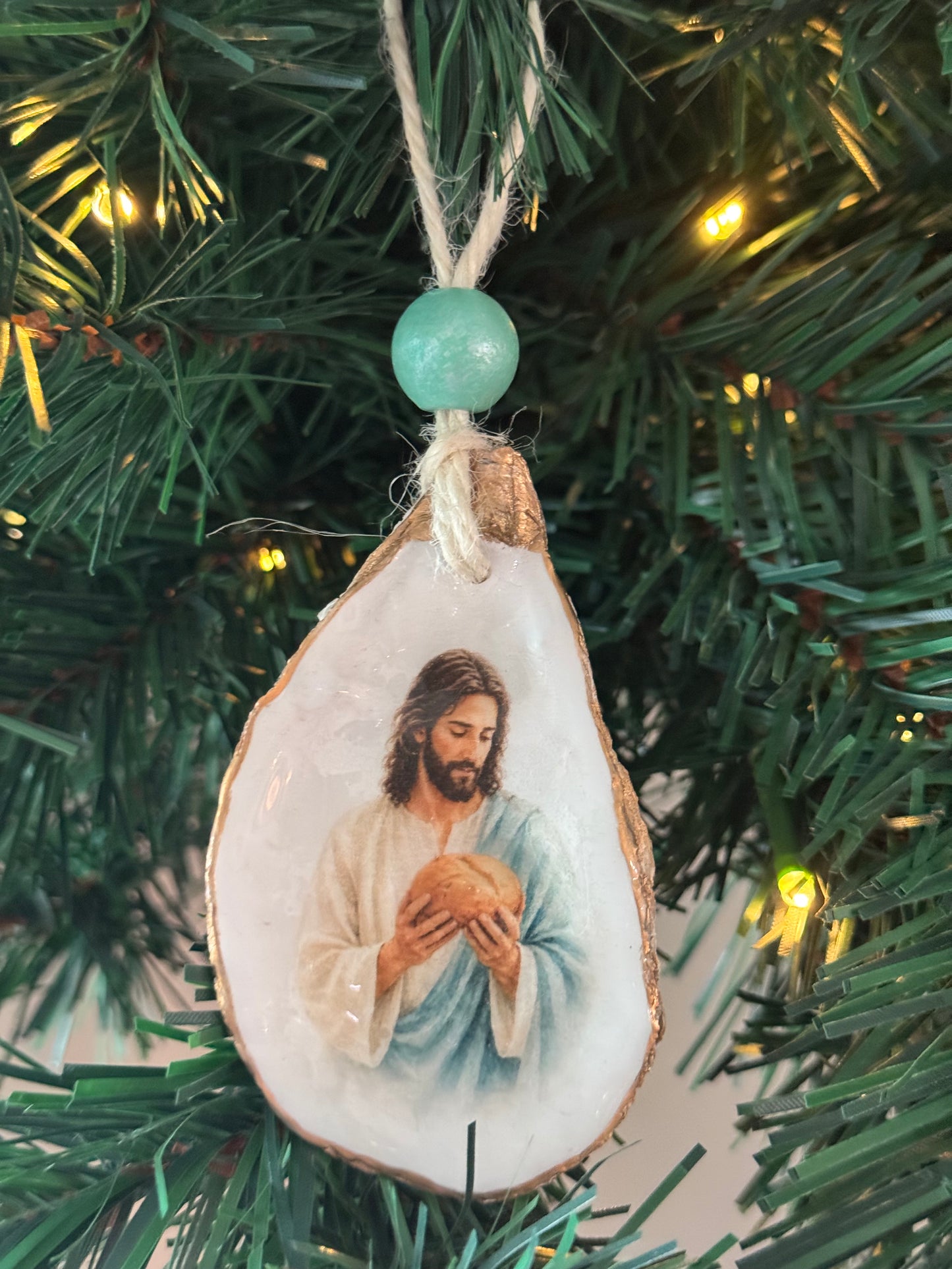 Jesus Christmas Tree Ornament