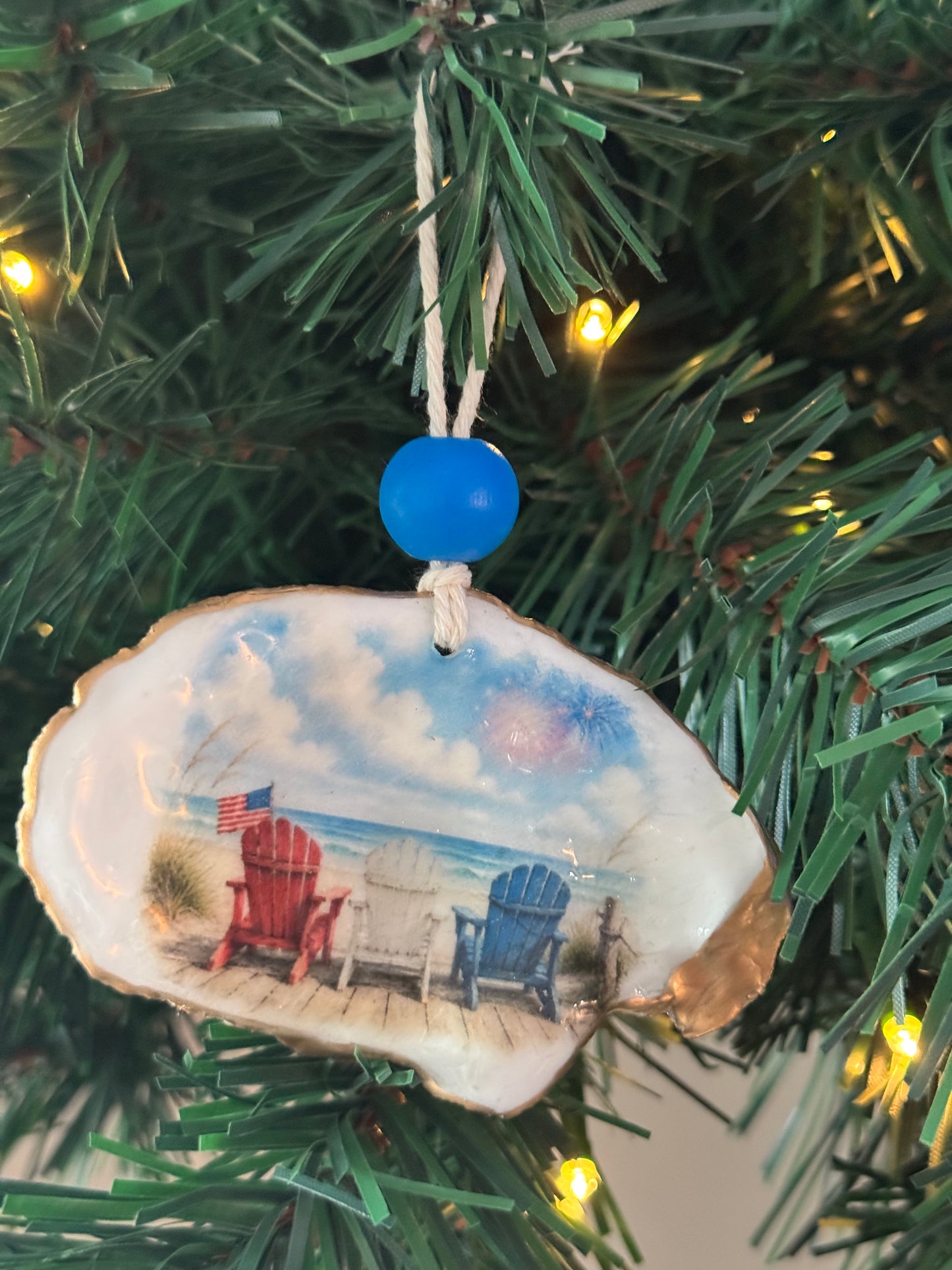 Coastal Americana Ornament