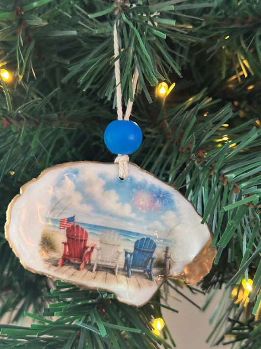 Coastal Americana Ornament