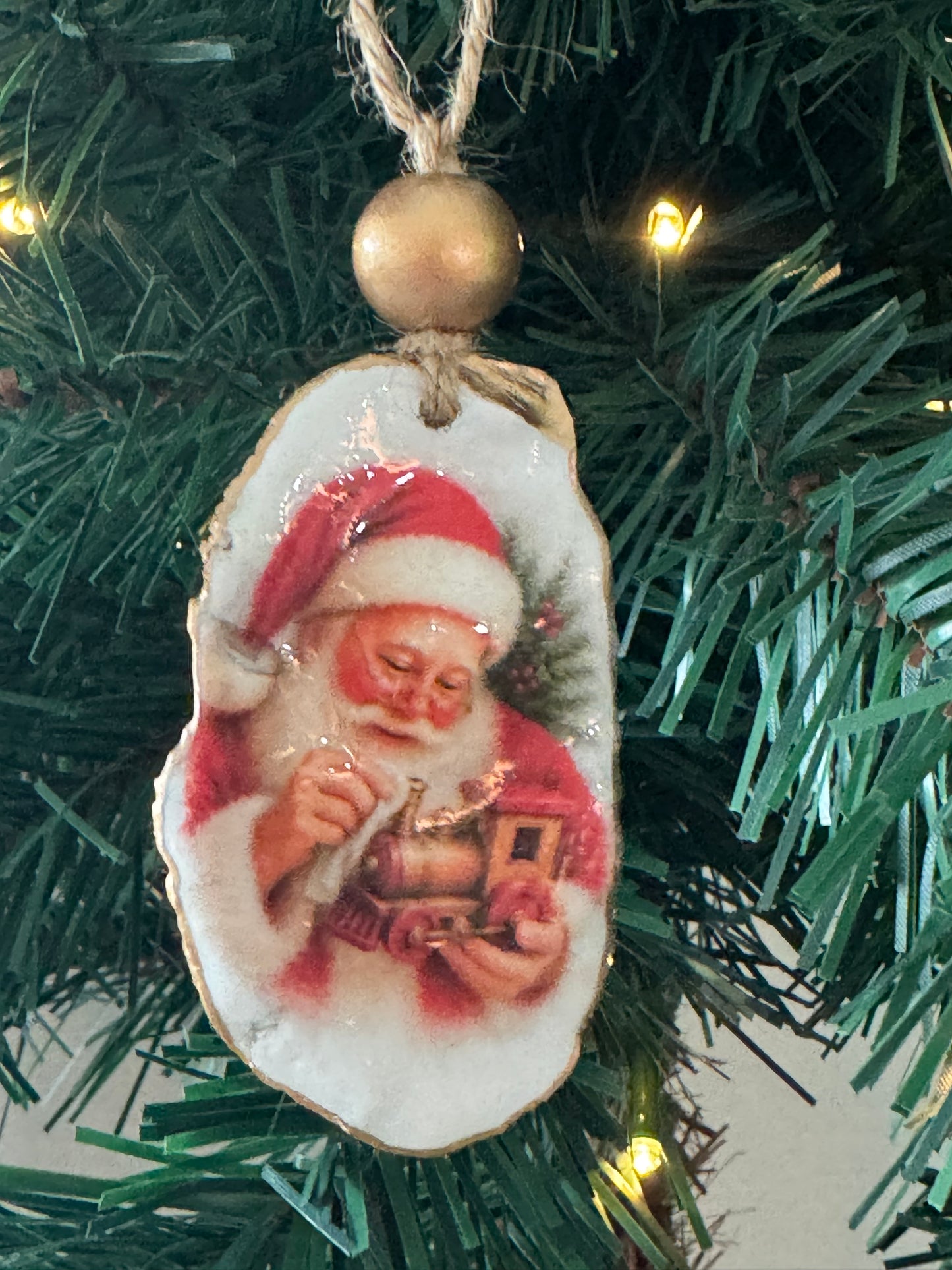 Classic Santa Ornament