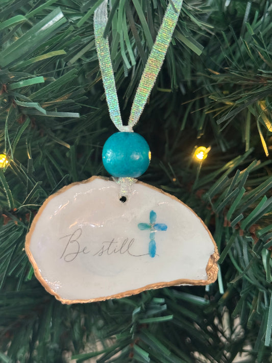 Words of Hope Shell Ornament