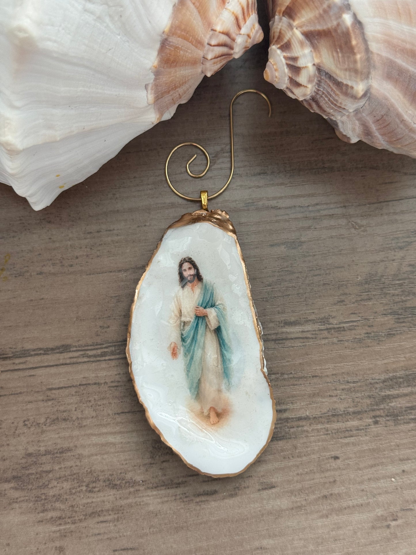 Jesus Christmas Tree Ornament