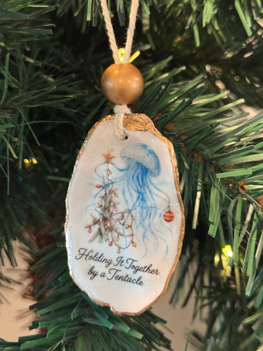 Salty Coastal Christmas Part 3 Ornament