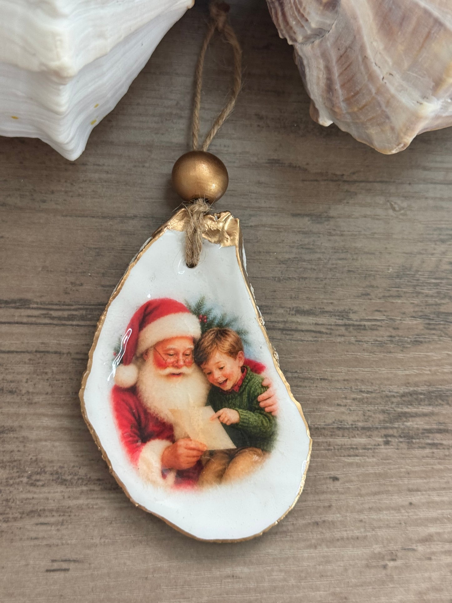 Classic Santa Ornament