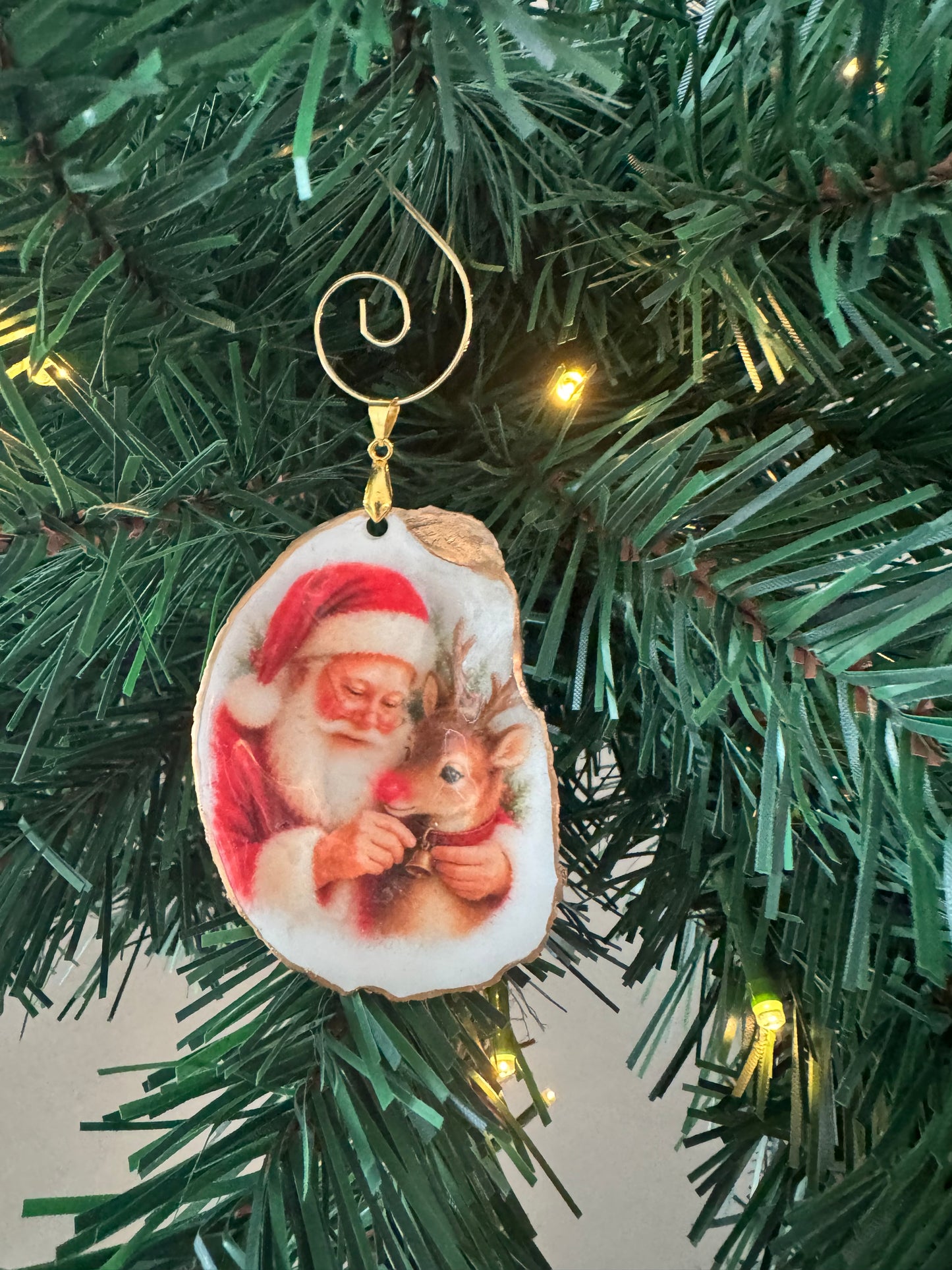 Classic Santa Ornament