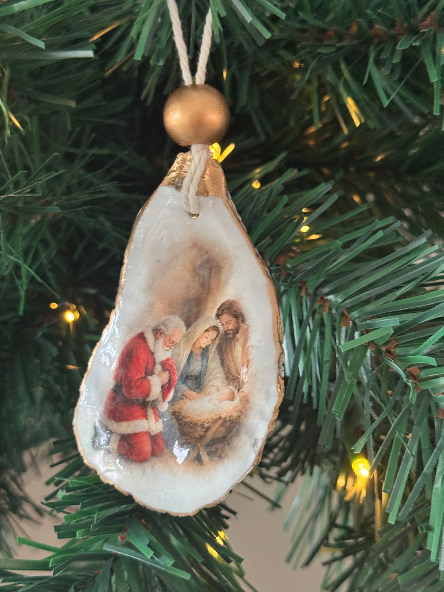 Classic Santa Ornament