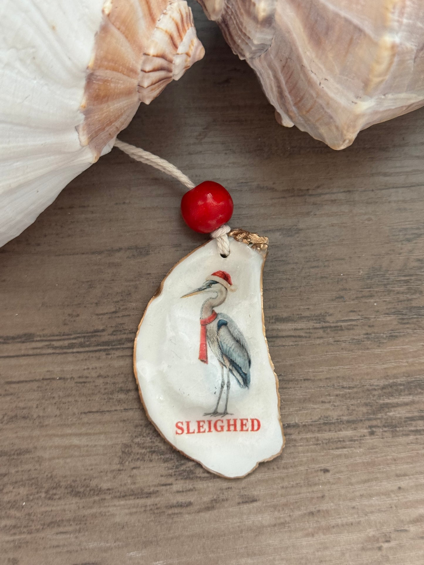Sassy Coastal Christmas Ornament