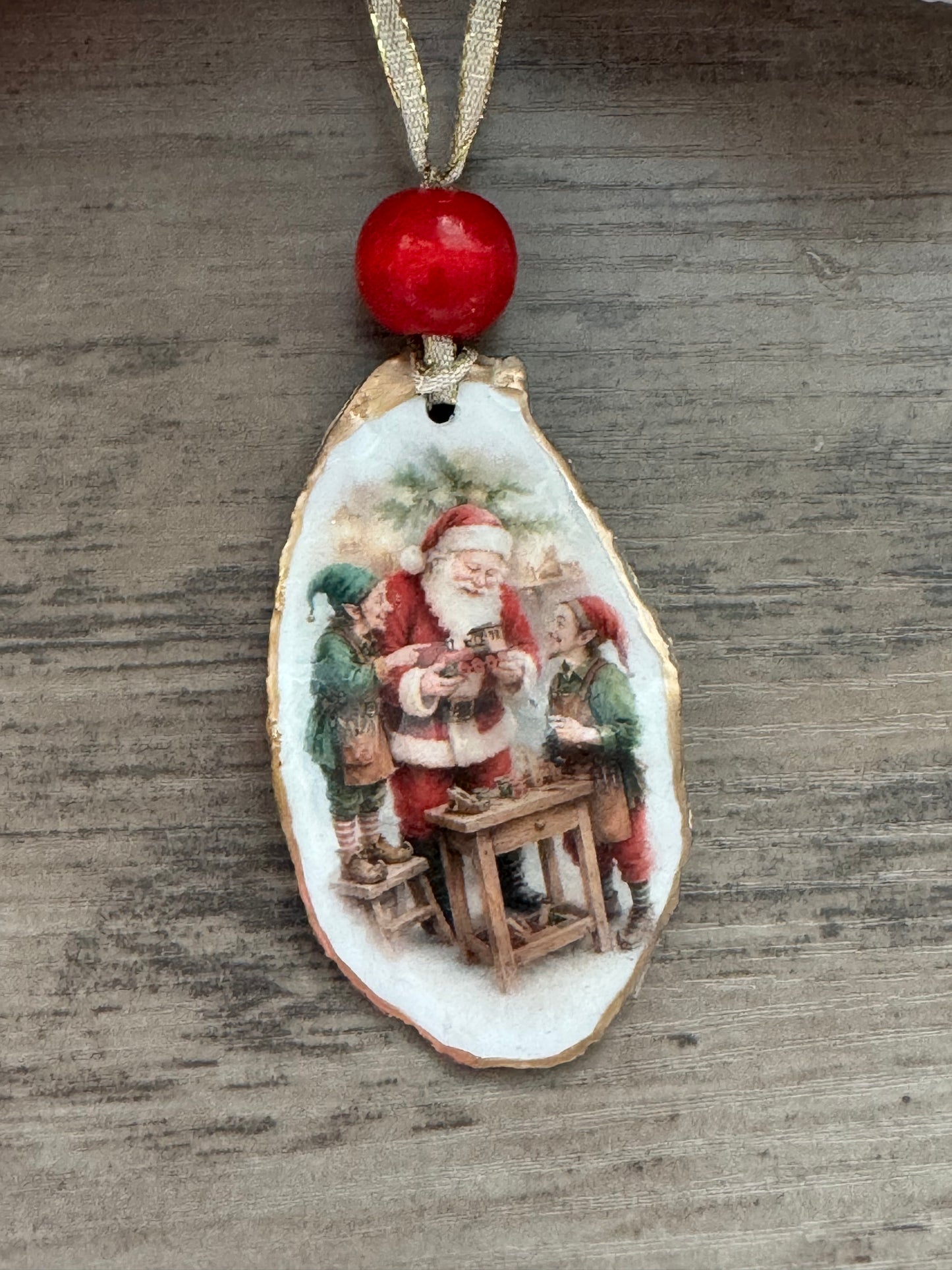 Classic Santa Ornaments