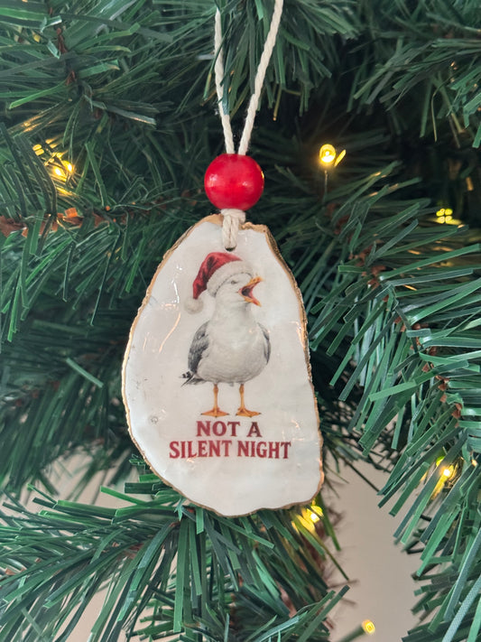 Salty Coastal Christmas Ornament