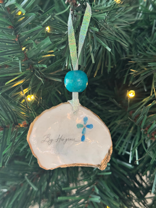 Words of Hope Shell Ornament
