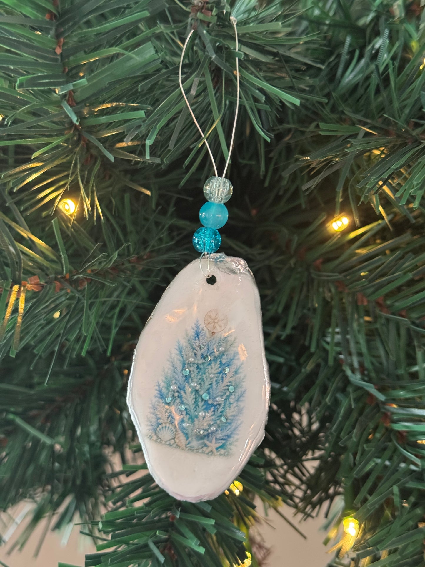 Mini Coastal Christmas Ornament