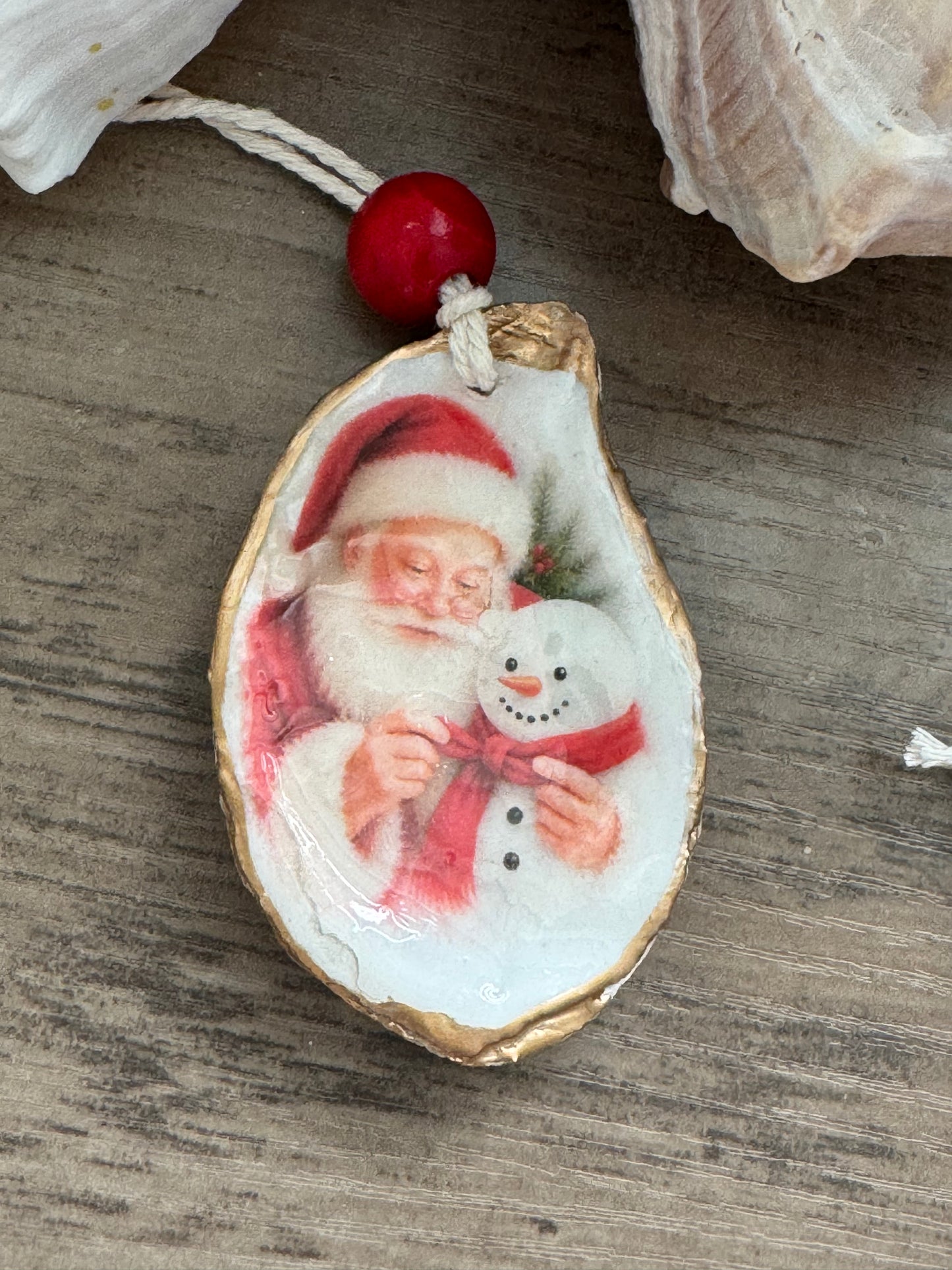 Classic Santa Ornament