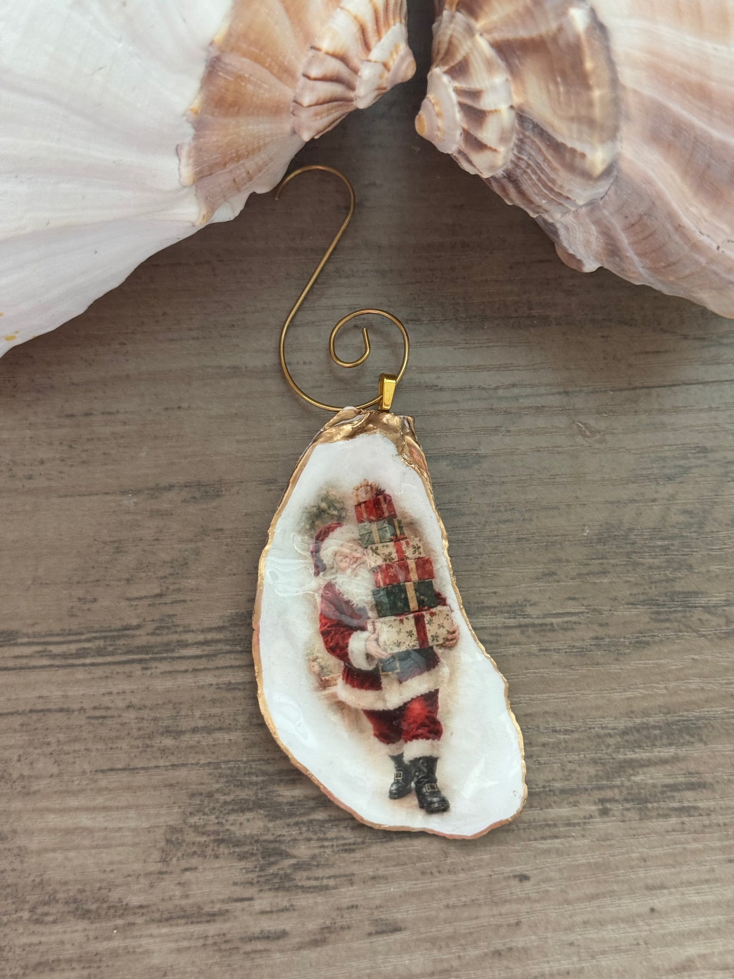 Classic Santa Ornaments