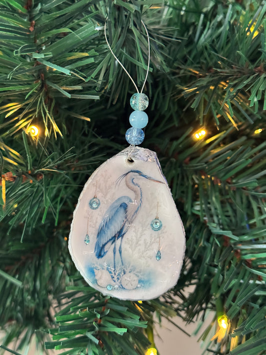 Blue Heron Ornament