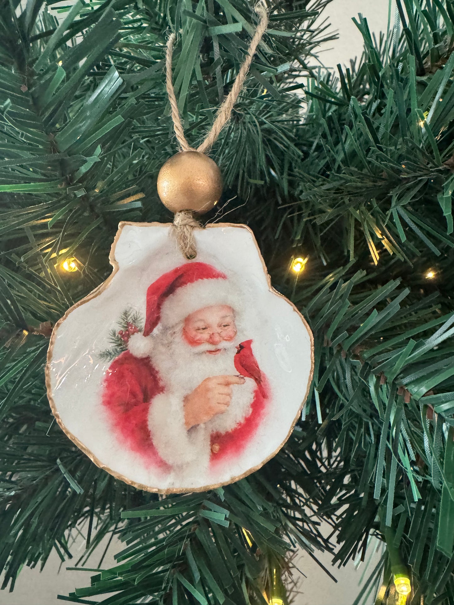 Classic Santa Ornament