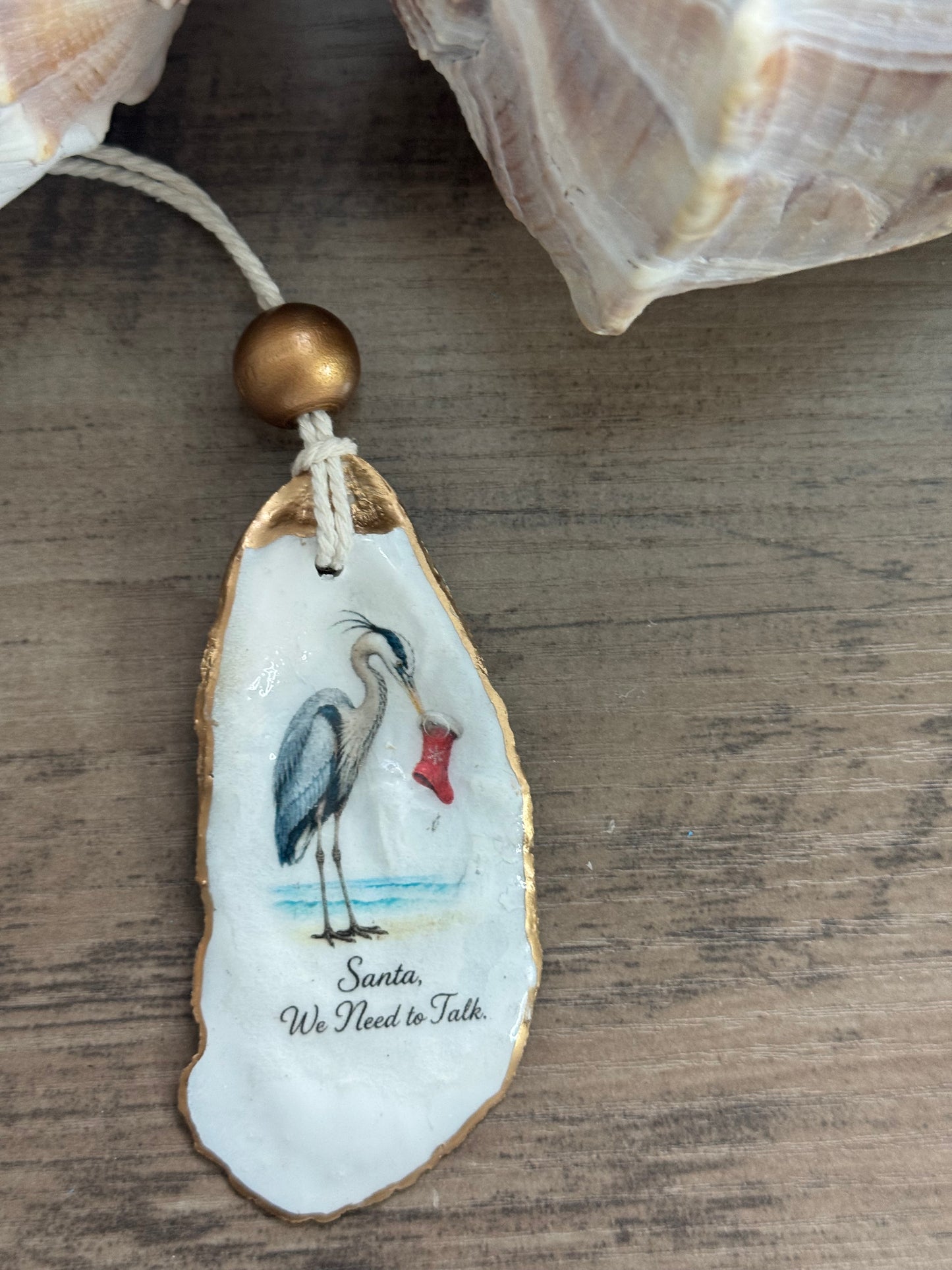 Salty Coastal Christmas Part 2 Ornament