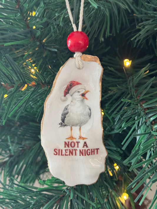 Salty Coastal Christmas Ornament