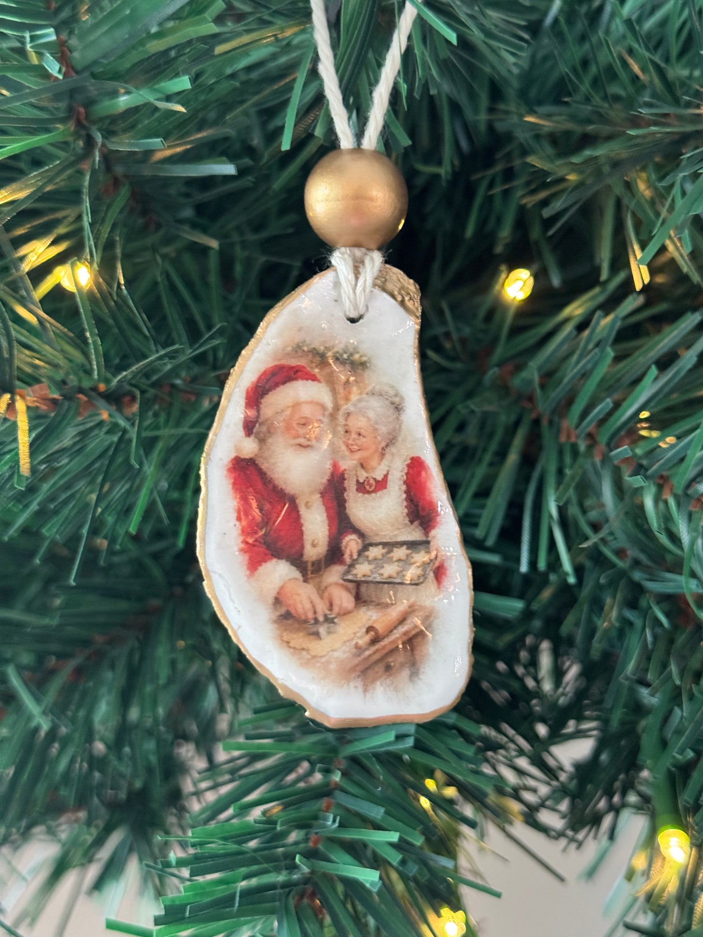 Classic Santa Ornaments