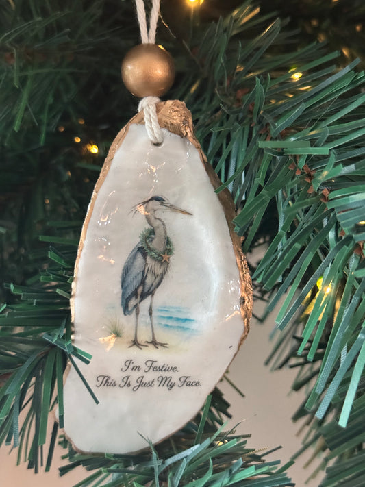 Salty Coastal Christmas Part 2 Ornament