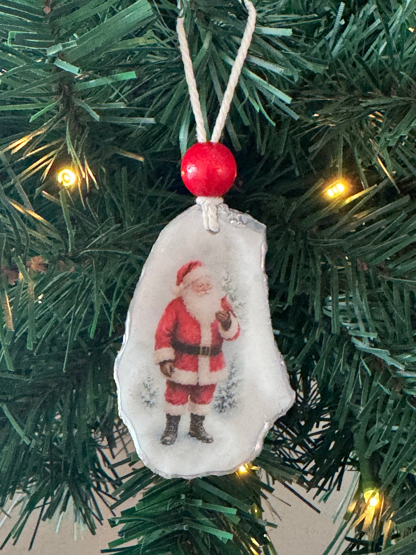 Classic Santa Ornaments