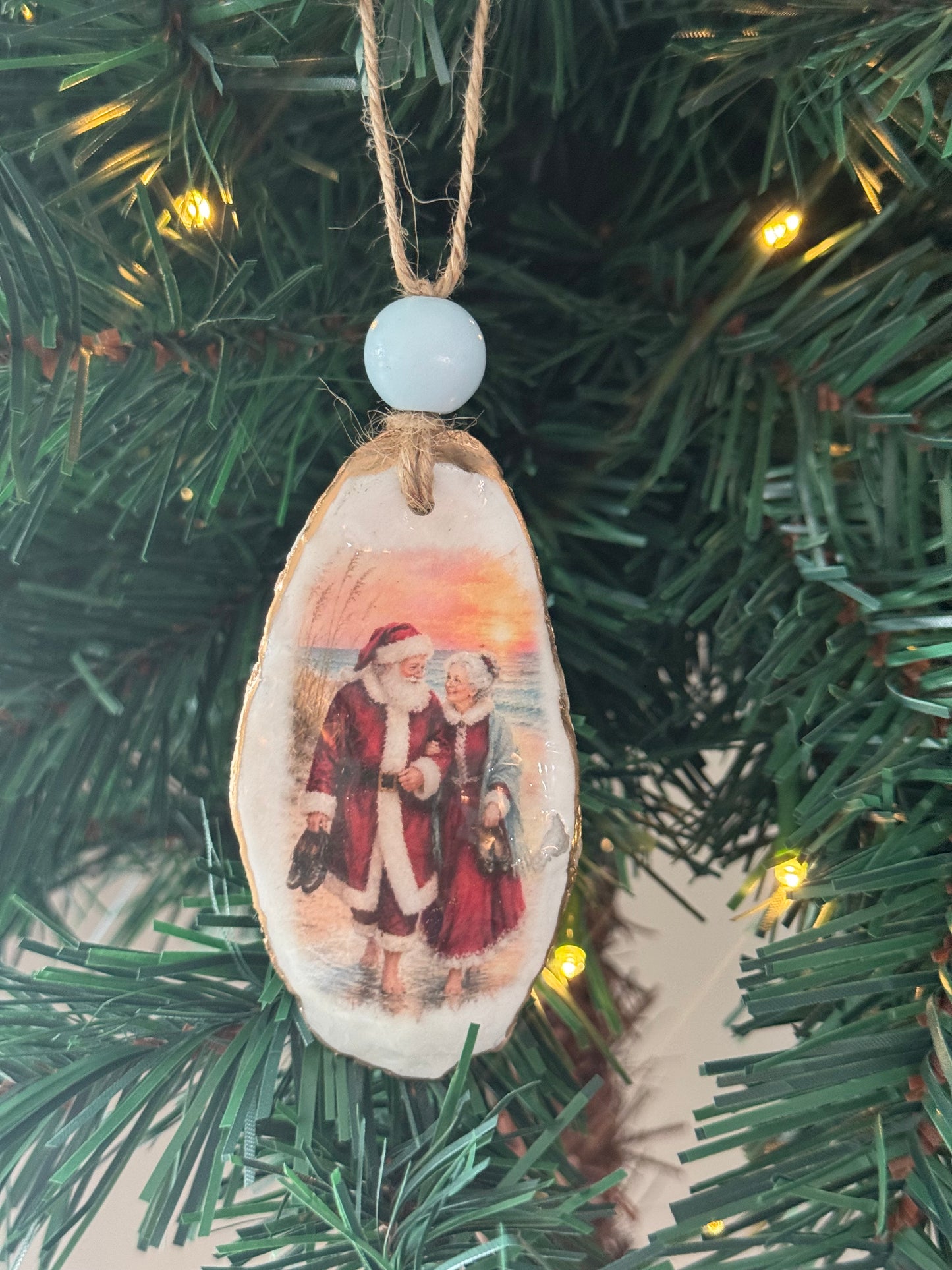 Classic Santa Ornaments
