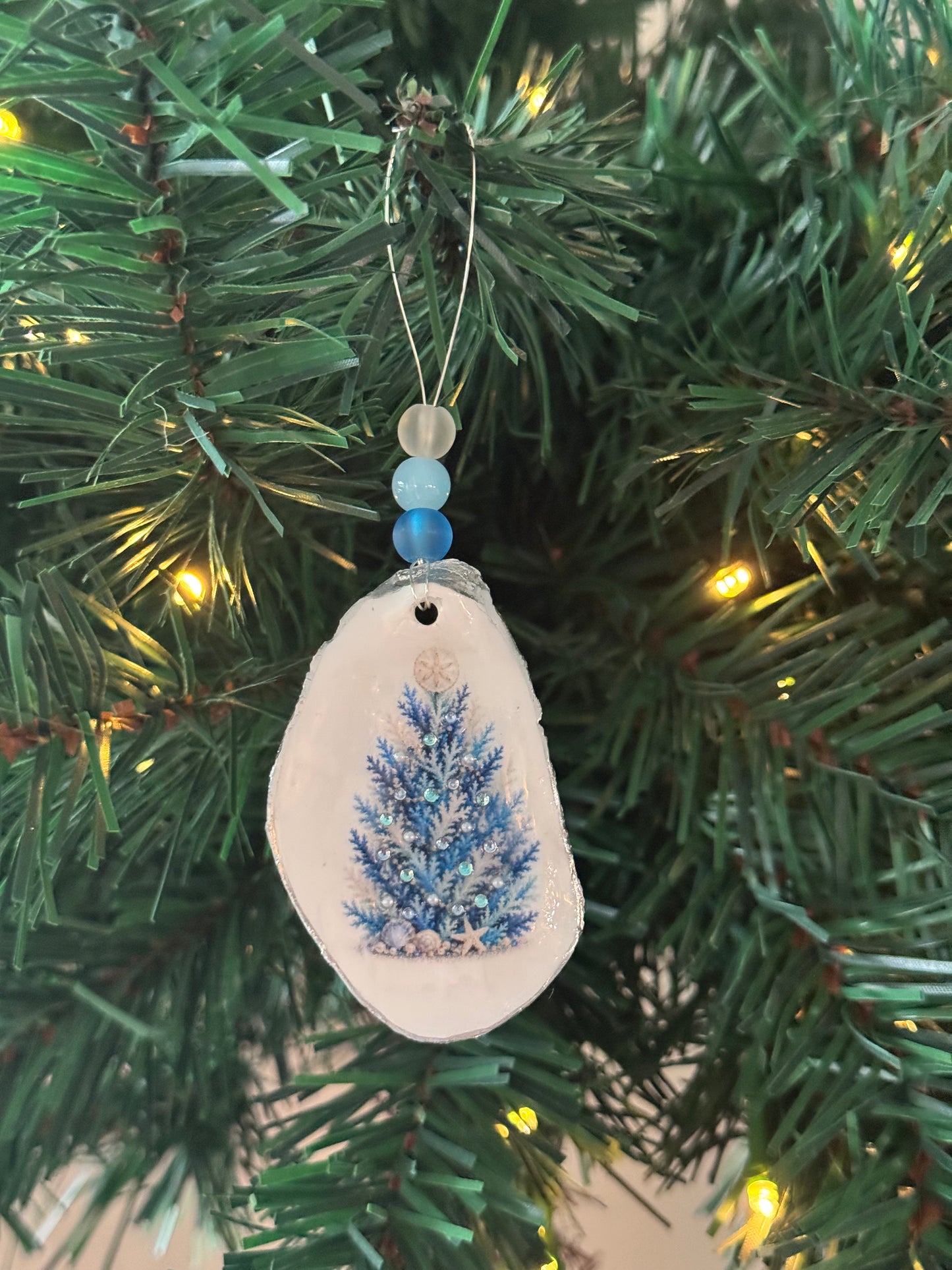 Mini Coastal Christmas Ornament