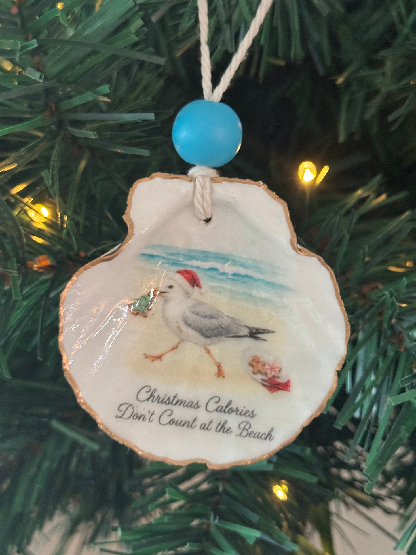 Salty Coastal Christmas Part 2 Ornament