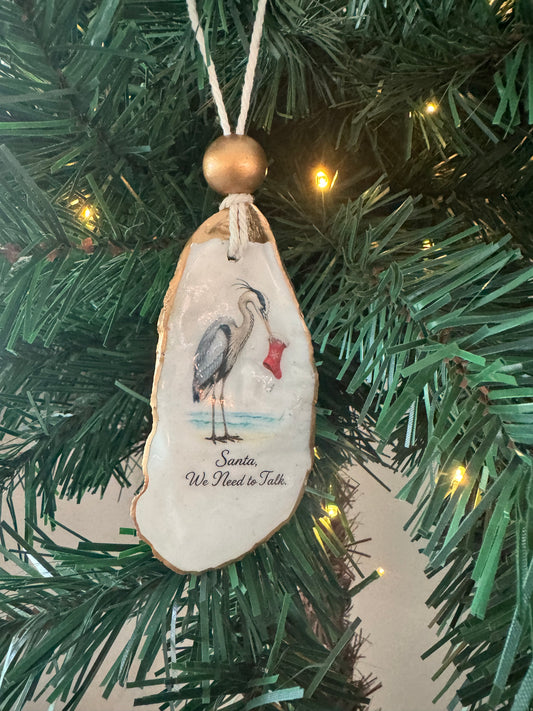 Salty Coastal Christmas Part 2 Ornament