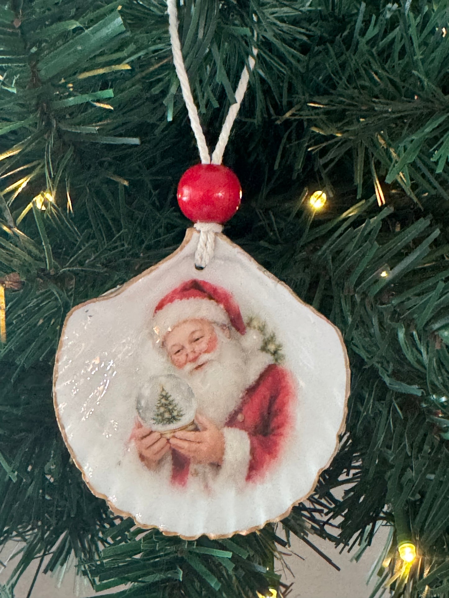 Classic Santa Ornaments