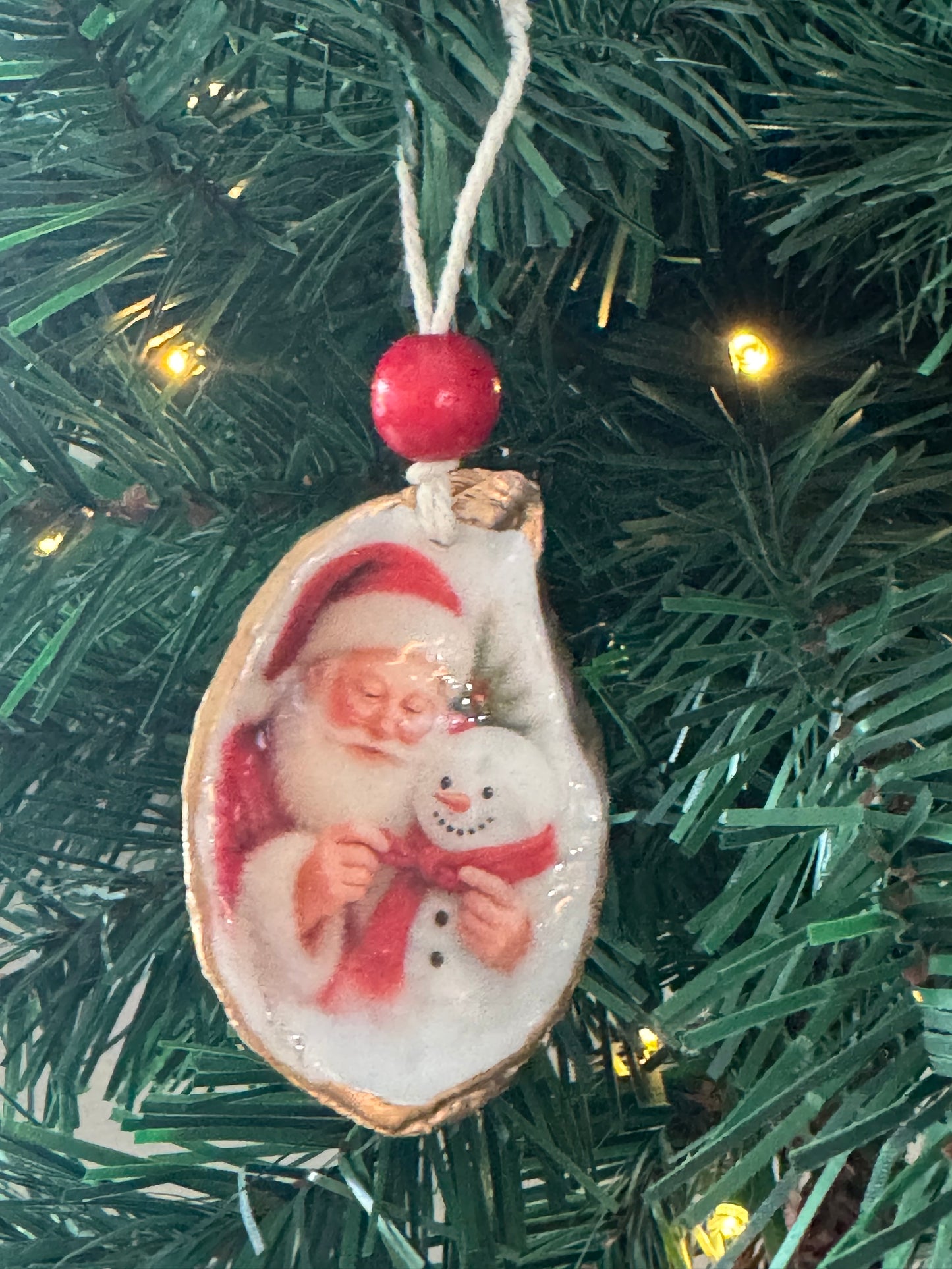 Classic Santa Ornament