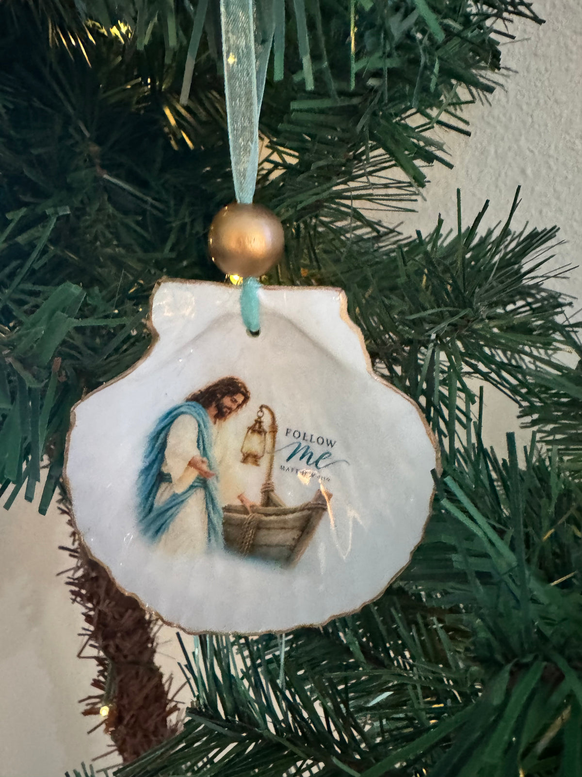 Lighted Shell Ornaments