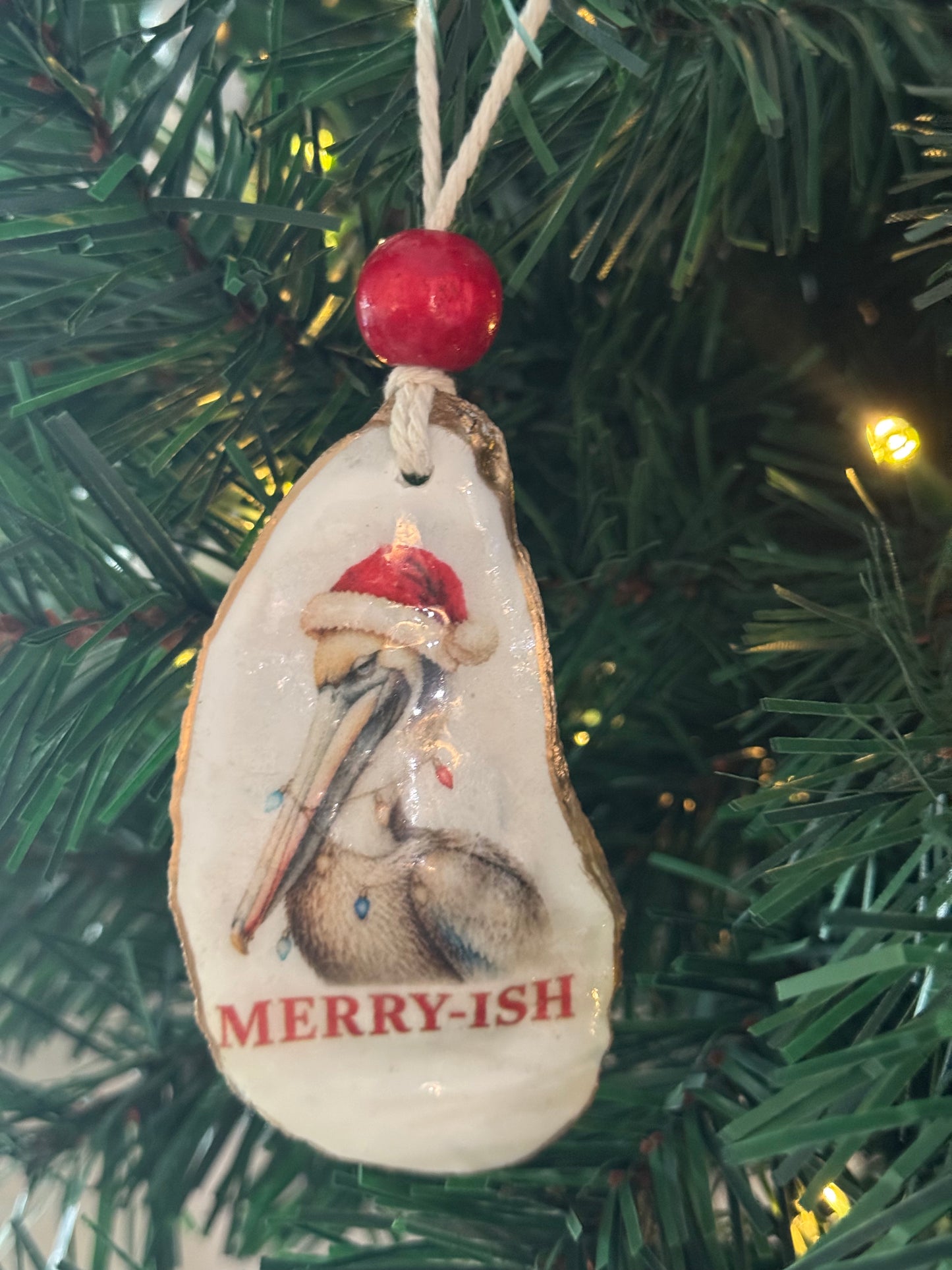 Sassy Coastal Christmas Ornament