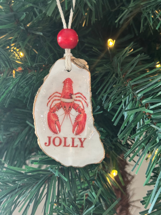 Salty Coastal Christmas Ornament