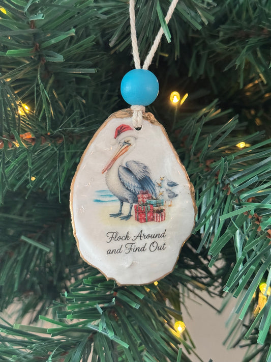 Salty Coastal Christmas Part 3 Ornament