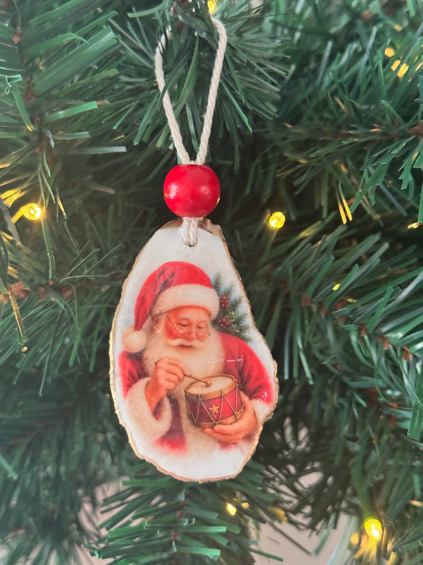 Classic Santa Ornaments