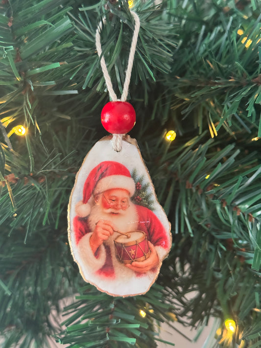 Classic Santa Ornaments