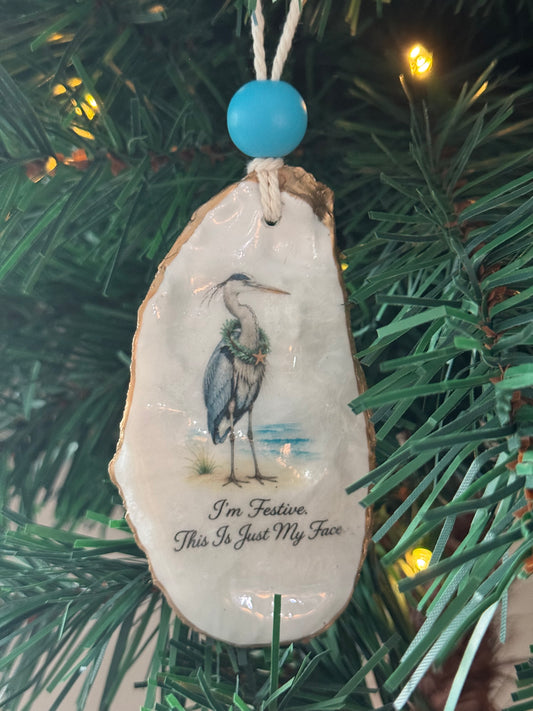Salty Coastal Christmas Part 3 Ornament
