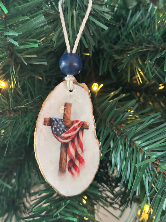 Coastal Americana Ornament
