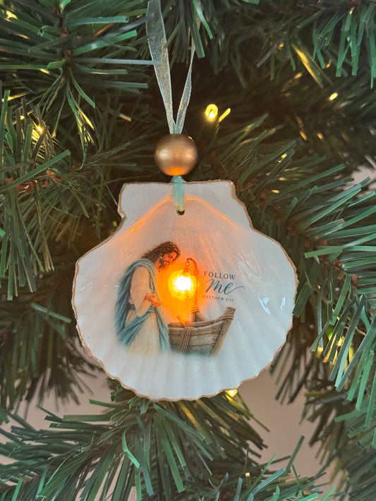Lighted Shell Ornaments