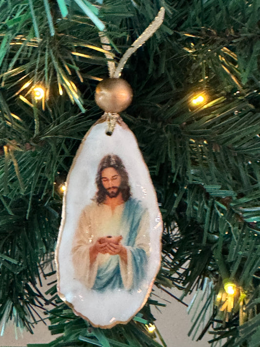 Jesus Christmas Tree Ornament