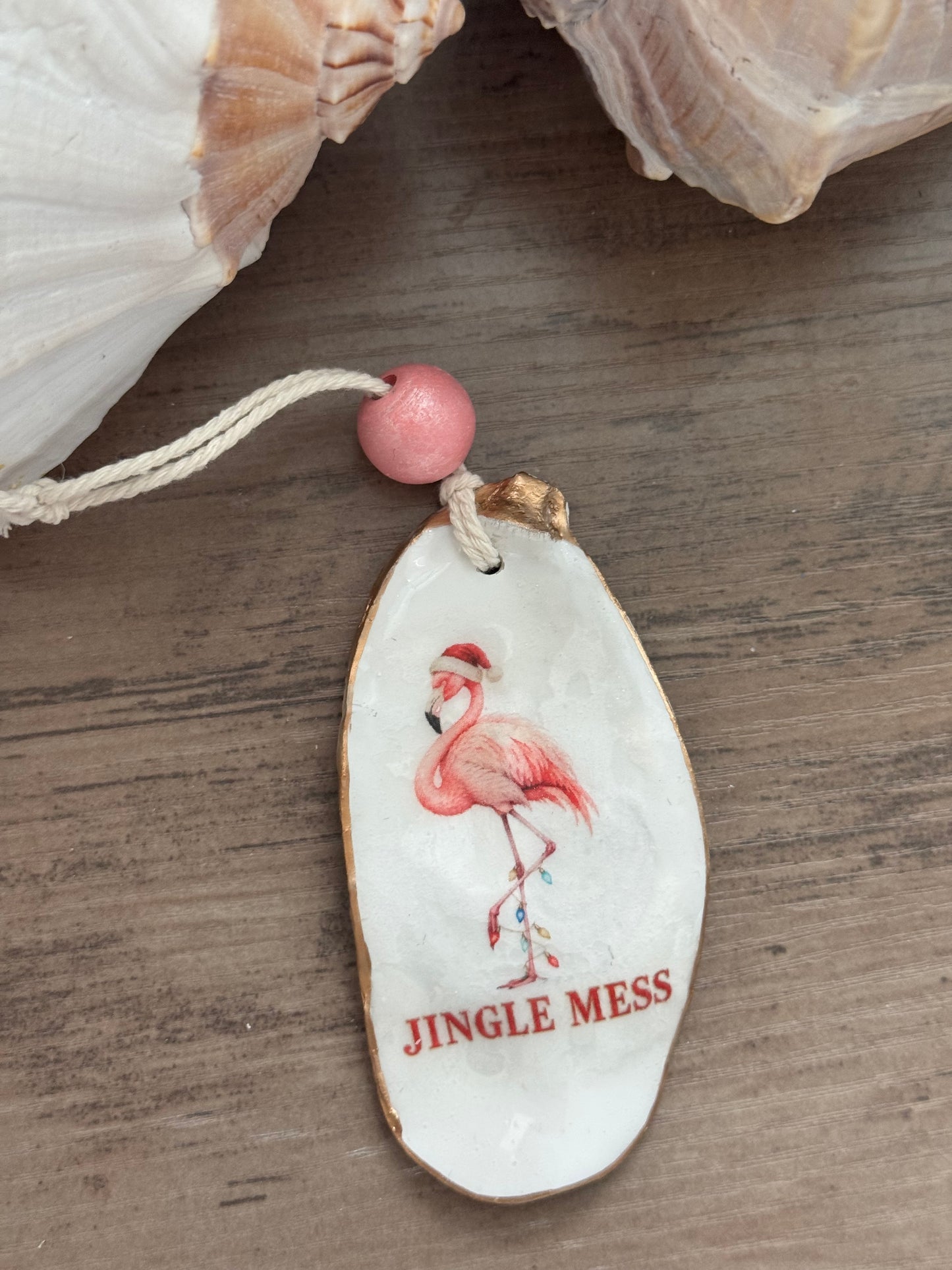 Sassy Coastal Christmas Ornament
