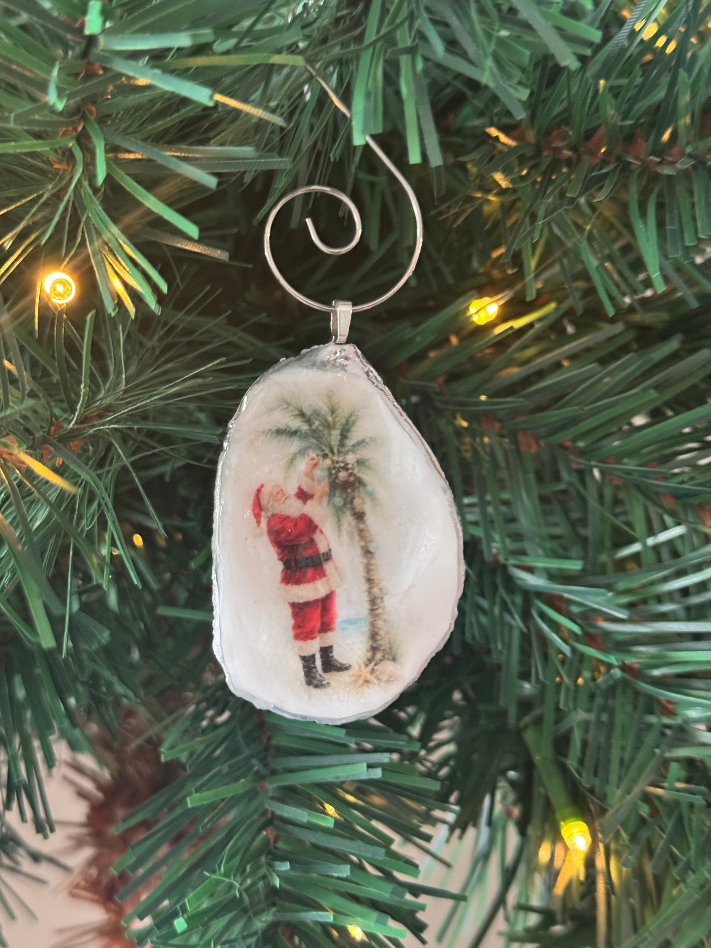 Mini Santa Christmas Ornament