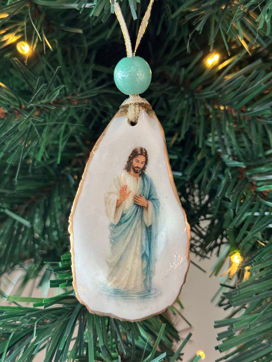 Jesus Christmas Tree Ornament