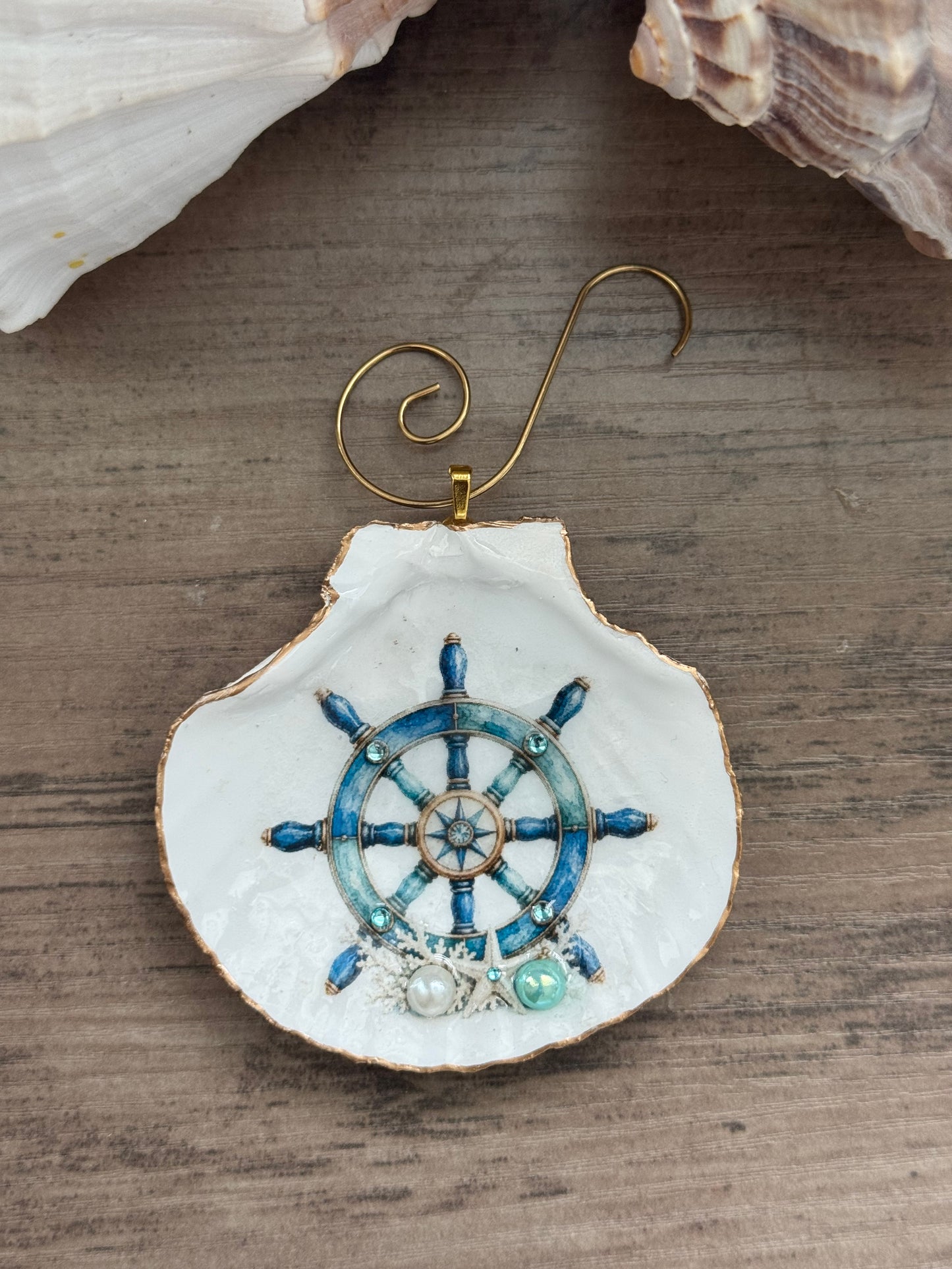 Captain's Wheel Ornament