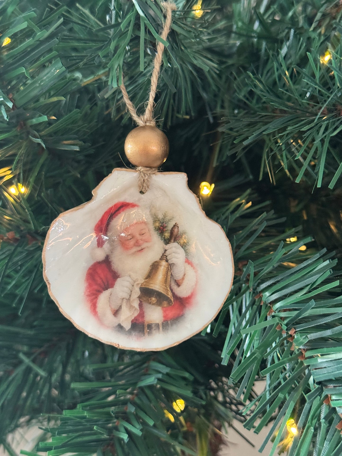 Classic Santa Ornament