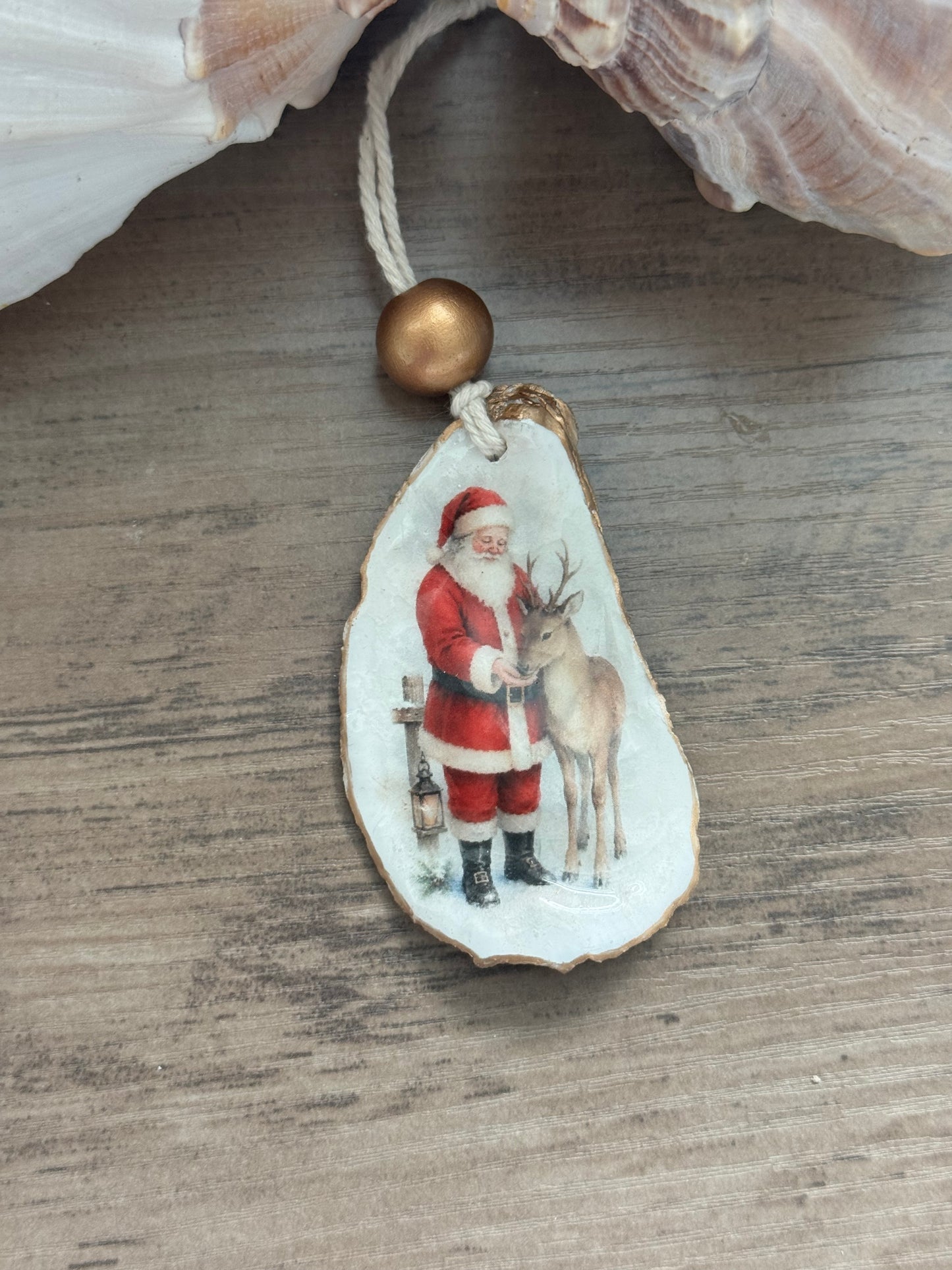 Classic Santa Ornaments